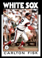 Carlton Fisk 1986 Topps Series Mint Card #290
