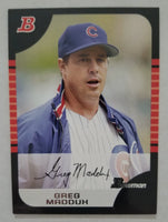 Greg Maddux 2005 Bowman Series Mint Card #84
