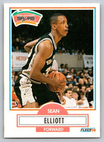 Sean Elliott 1990 1991 Fleer Series Mint Rookie Card #171
