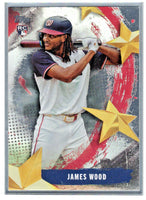 James Wood 2025 Topps Stars of MLB Mint Insert Card #SMLB-18
