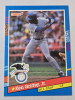 Ken Griffey Jr 1991 Donruss All-Stars Series Mint Card #49
