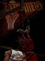 Chris Webber 1997 1998 Topps Finest Uncommon Promo Unpeeled Series Mint Card #27
