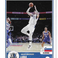 Luca Doncic 2023 2024 Panini NBA Global Icons Sticker Series Mint Card #67