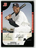 Gary Sheffield 2005 Bowman Card #60
