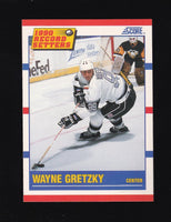 Wayne Gretzky 1990 1991 Score Record Setters Card #347
