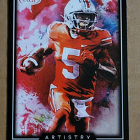 Garrett Wilson 2022 Sage Artistry Series Mint Rookie Card #47