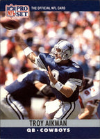 Troy Aikman 1990 Pro Set Series Mint Card #78
