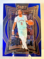 Stephon Castle 2024 2025 Panini Select Concourse Blue Series Mint Card #72
