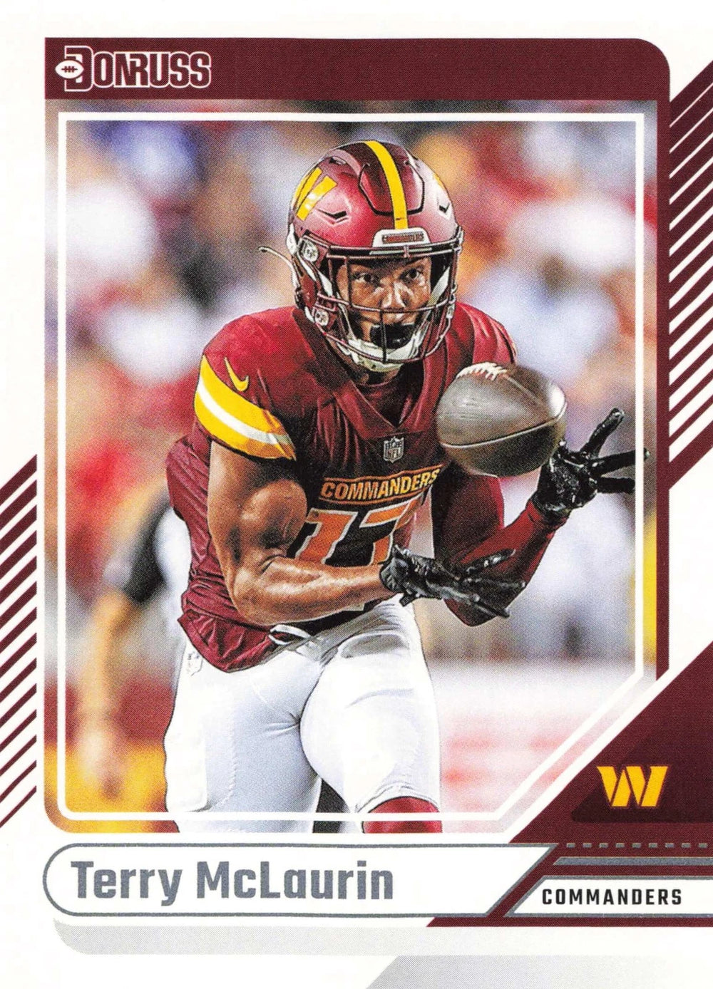 Terry McLaurin 2024 Donruss Series Mint Card #34