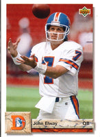 John Elway 1992 Upper Deck Series Mint Card #200
