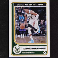 Giannis Antetokounmpo 2023 2024 Panini All NBA First Team Basketball Sticker Series Mint Card #2