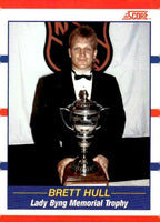 Brett Hull 1990 1991 Score Card #366
