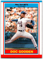 Doc Gooden 1989 Topps UK Mini Series Card #31
