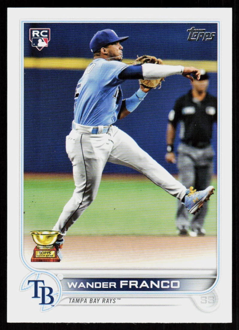 Wander Franco 2022 Topps Rookie Image Variations Series Mint Card #215