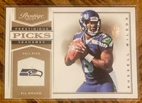 Russell Wilson 2012 Prestige Prestigious Picks Series Mint Card #31
