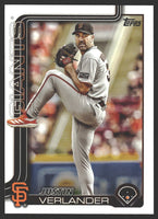 Justin Verlander 2025 Topps Update Mint Card #US100

