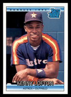 Kenny Lofton 1992 Donruss Rated Rookie Series Mint Card #5
