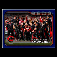 2024 Elly De La Cruz Topps Cincinnati Reds Mint BLUE Team Card #238