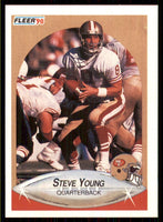 Steve Young 1990 Fleer Series Mint Card #17
