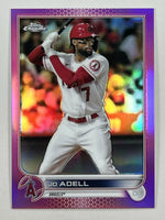 Jo Adell 2022 Topps Chrome Pink Refractor Series Mint Card #203
