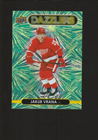 Jakub Vrana 2021 2022 Upper Deck Dazzlers Green Series Mint Card #DZ-18

