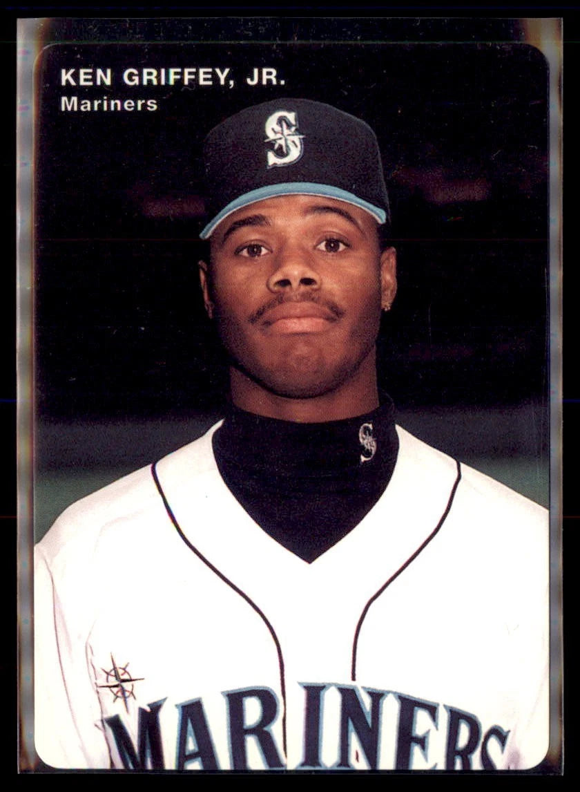 Ken Griffey Jr 1995 Mother's Cookies Seattle Mariners Stadium Giveaway ...