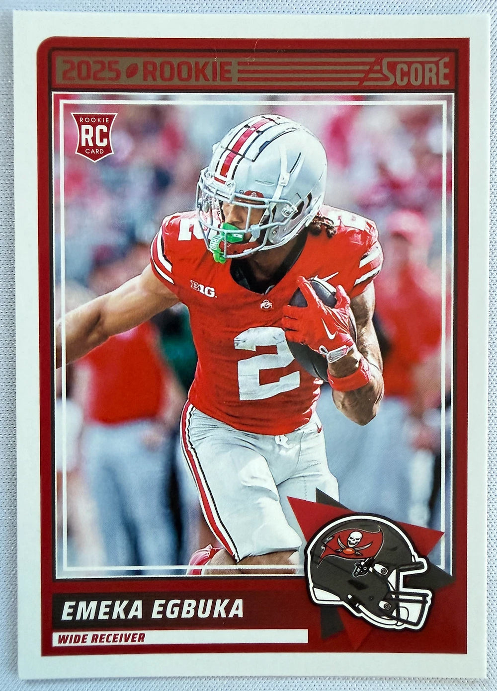 Emeka Egbuka 2025 Score Mint Rookie Card #2