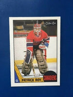 Patrick Roy 1987 1988 O-Pee-Chee Card #163

