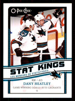 Dany Heatley 2010 2011 O-Pee-Chee Stat Kings Card #SK8
