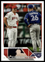 Mike Trout 2023 Topps Update Series Mint Card #US313
