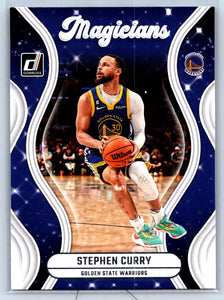 Stephen Curry 2023 2024 Donruss Magicians Series Mint Card #9