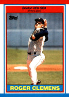 Roger Clemens 1989 Topps UK Mini Series Card #16
