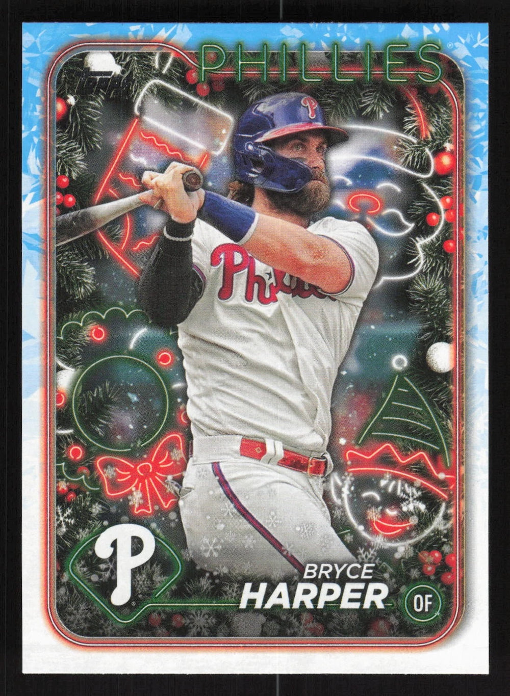 Bryce Harper 2024 Topps Holiday Series Mint Card #H179