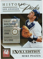 Mike Piazza 2013 Panini Elite Extra Edition Historic Picks Series Mint Card #9
