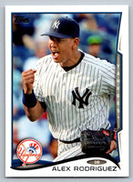 Alex Rodriguez 2014 Topps Series Mint Card #168
