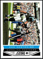 Cam Newton 2013 Score Series Mint Card #27
