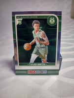 Tyler Smith 2024 2025 Panini NBA Hoops Silver Prizm Series Mint Rookie Card #263
