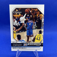 Shai Gilgeous-Alexander 2025 Panini Instant NBA Champions Series Mint Card #22
