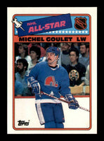 Michel Goulet 1988 1989 Topps Stickers Card #7
