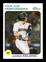 Jarred Kelenic 2022 Topps Heritage New Age Performers Series Mint Card #NAP-12
