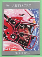 Breece Hall 2022 Sage Artistry Silver Series Mint Rookie Card #101
