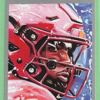 Breece Hall 2022 Sage Artistry Silver Series Mint Rookie Card #101