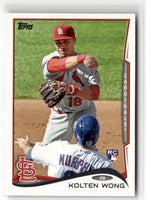 Kolten Wong 2014 Topps Series Mint Rookie Card #46
