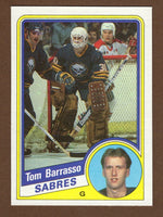 Tom Barrasso 1984 1985 Topps Series Rookie Card #14
