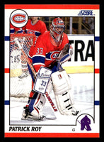 Patrick Roy 1990 1991 Score Card #10
