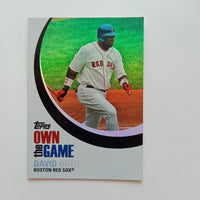 David Ortiz 2007 Topps Own the Game Series Mint Card #OTG12
