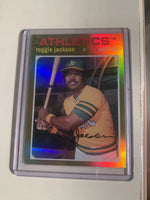 Reggie Jackson 2012 Topps Archives Gold Foil Series Mint Card #75
