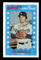 Fernando Valenzuela 1982 Kellogg's Cereal 3D Mint Card #9
