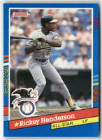 Rickey Henderson 1991 Donruss Series Mint Card #53
