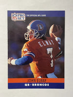 John Elway 1990 Pro Set Series Mint Card #88
